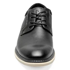 Nunn Bush Chase Plain Toe Mens Round Closed Toe Oxford Shoes Wide Width