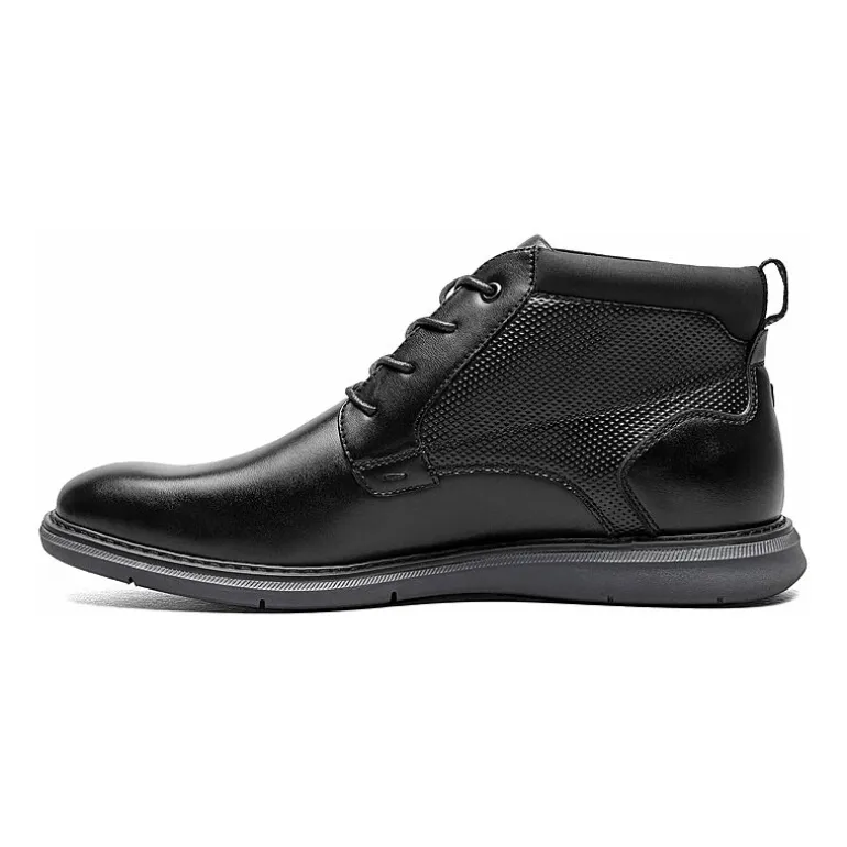 Nunn Bush Mens Chase Plain Toe Flat Heel Chukka Boots