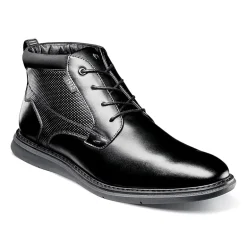 Nunn Bush Mens Chase Plain Toe Flat Heel Chukka Boots