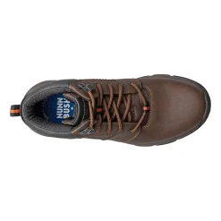 Nunn Bush Mens Excavate Plain Flat Heel Lace Up Boots