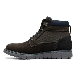 Nunn Bush Mens Karnak Plain Flat Heel Lace Up Boots
