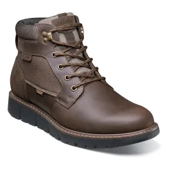 Nunn Bush Mens Karnak Plain Flat Heel Lace Up Boots