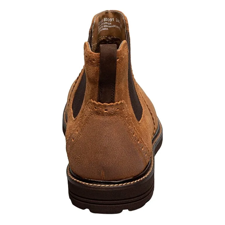 Nunn Bush Mens Otis Ii Plain Flat Heel Chelsea Boots