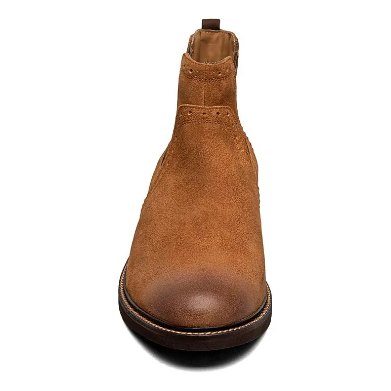 Nunn Bush Mens Otis Ii Plain Flat Heel Chelsea Boots