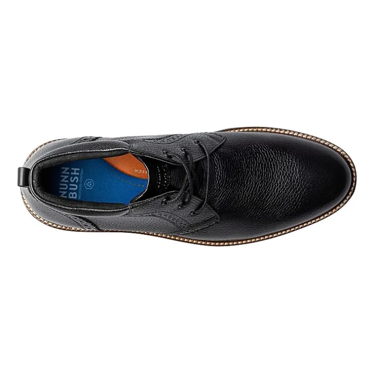 Nunn Bush Mens Ozark Ii Plain Flat Heel Chukka Boots