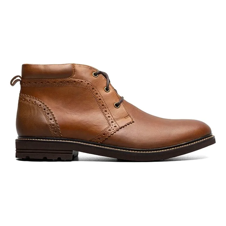 Nunn Bush Mens Ozark Ii Plain Flat Heel Chukka Boots