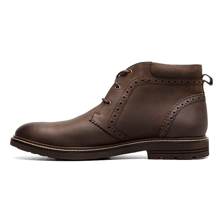 Nunn Bush Mens Ozark Ii Plain Flat Heel Chukka Boots