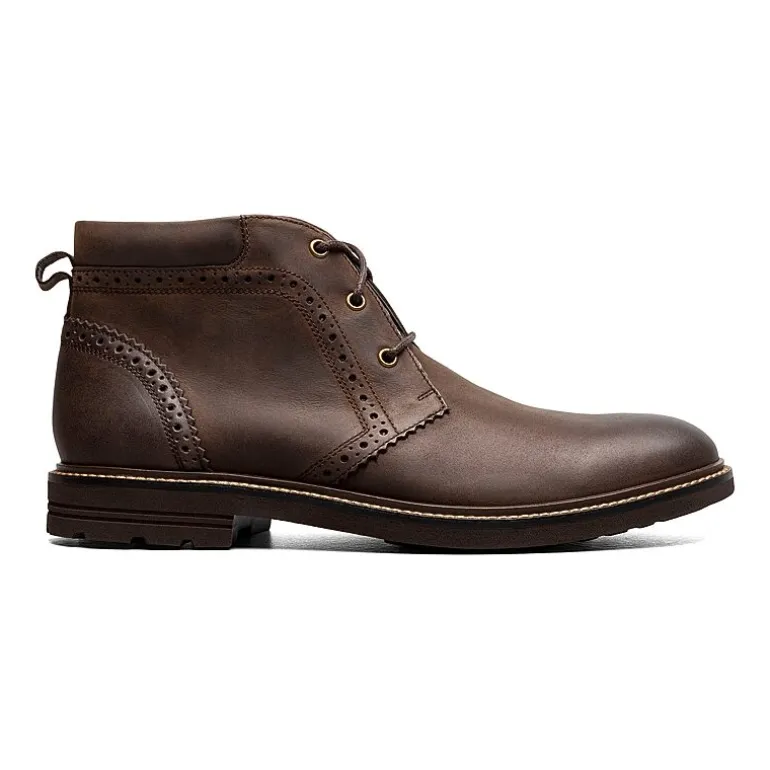 Nunn Bush Mens Ozark Ii Plain Flat Heel Chukka Boots