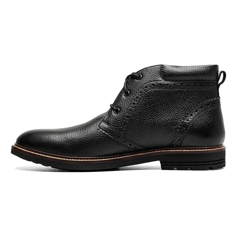 Nunn Bush Mens Ozark Ii Plain Flat Heel Chukka Boots