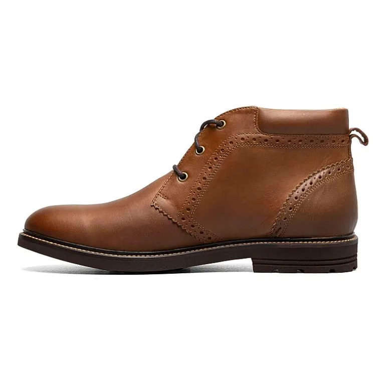 Nunn Bush Mens Ozark Ii Plain Flat Heel Chukka Boots
