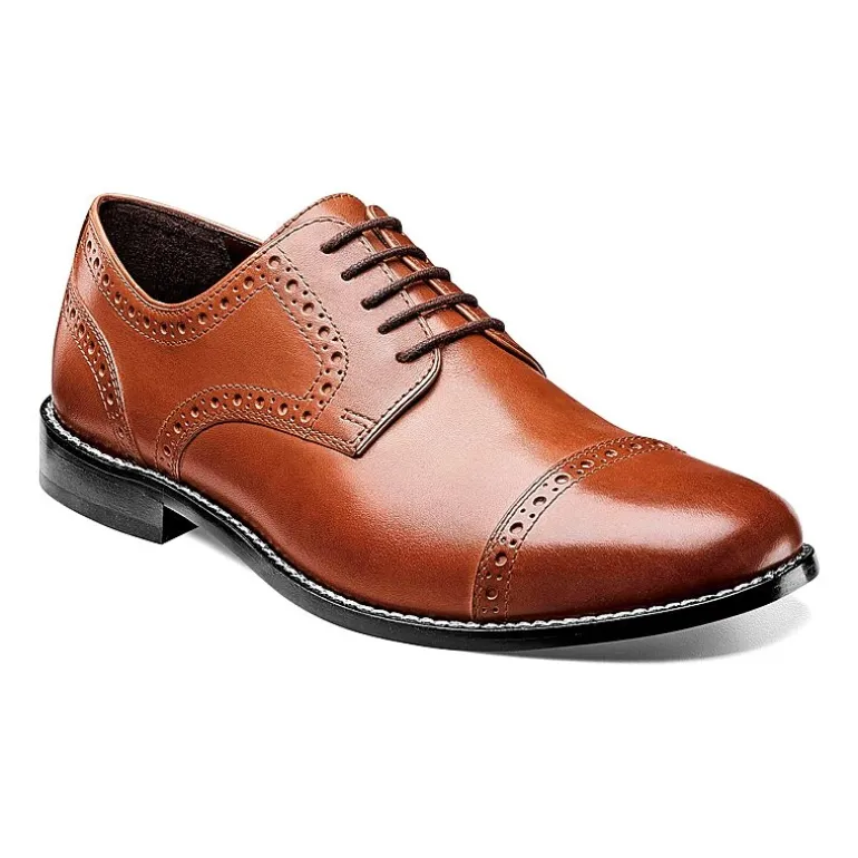 Nunn Bush Norcross Cap Mens Cap Oxford Shoes