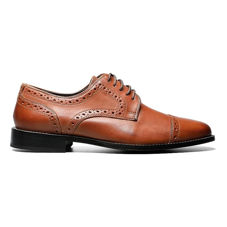 Nunn Bush Norcross Cap Mens Cap Oxford Shoes