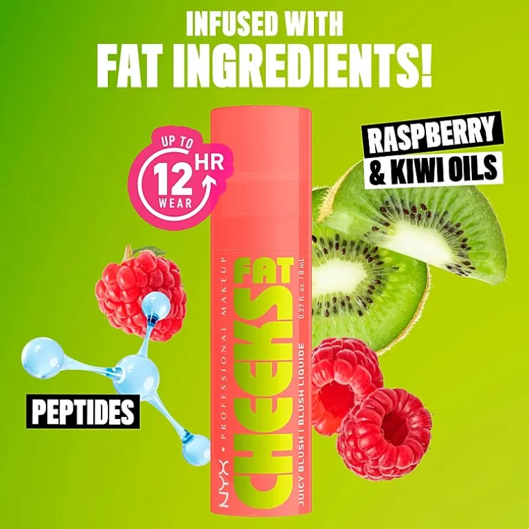 NYX Professional Fat Cheeks Juicy Liquid Blush