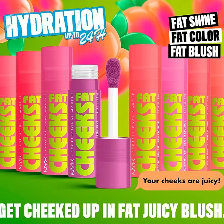 NYX Professional Fat Cheeks Juicy Liquid Blush