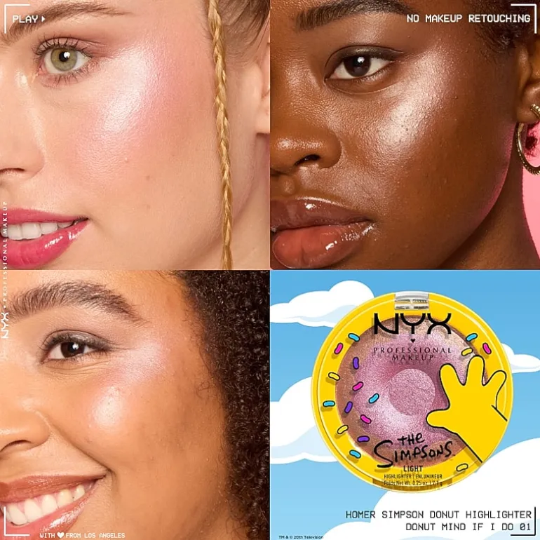 NYX Professional Makeup Simpsons Collab Maggie Bow Makeup Sponge