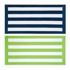 Oceanfront Resort Cabana Stripe Jacquard 2-pc. Beach Towel