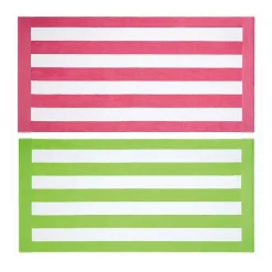 Oceanfront Resort Cabana Stripe Jacquard 2-pc. Beach Towel