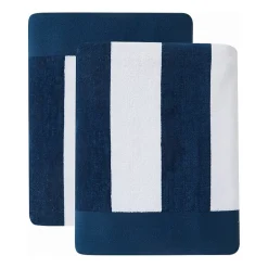 Oceanfront Resort Cabana Stripe Jacquard 2-pc. Beach Towel