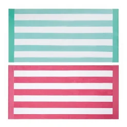 Oceanfront Resort Cabana Stripe Jacquard 2-pc. Beach Towel