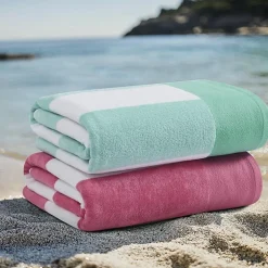 Oceanfront Resort Cabana Stripe Jacquard 2-pc. Beach Towel