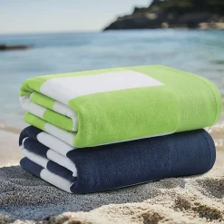 Oceanfront Resort Cabana Stripe Jacquard 2-pc. Beach Towel