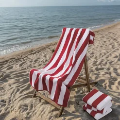 Oceanfront Resort Classic Cabana Stripe 4-pc. Beach Towel