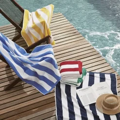 Oceanfront Resort Classic Cabana Stripe 4-pc. Beach Towel