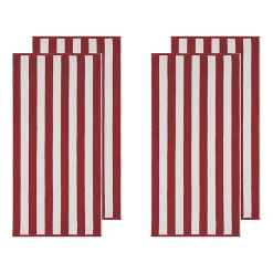 Oceanfront Resort Classic Cabana Stripe 4-pc. Beach Towel