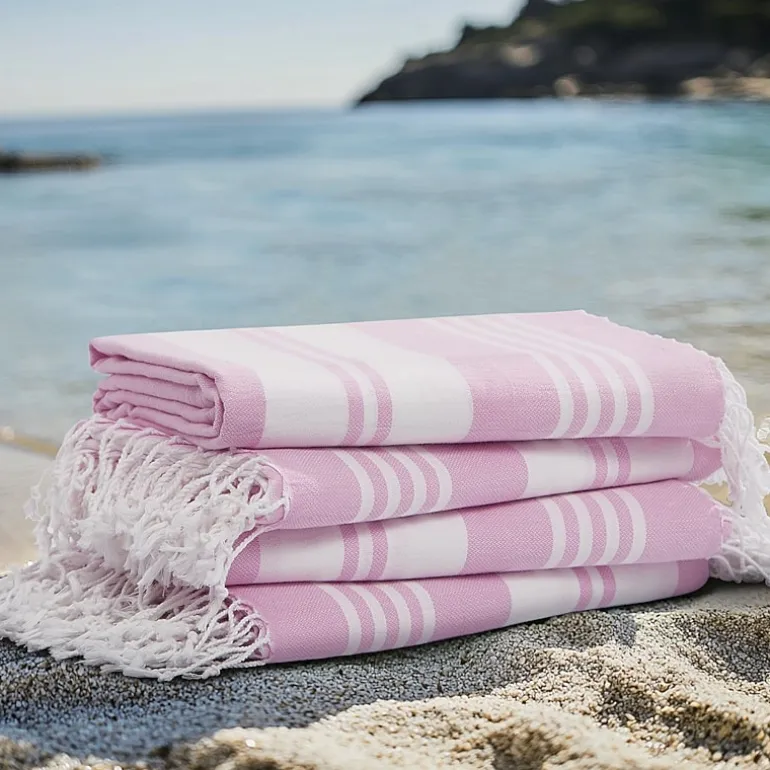 Oceanfront Resort Salty Stripe Turkish Sand Free 4-pc. Beach Towel