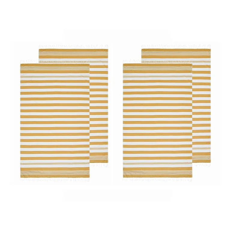 Oceanfront Resort Salty Stripe Turkish Sand Free 4-pc. Beach Towel