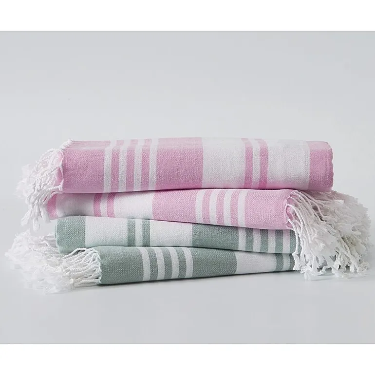 Oceanfront Resort Salty Stripe Turkish Sand Free 4-pc. Beach Towel