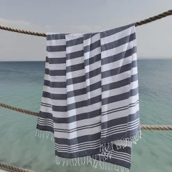 Oceanfront Resort Salty Stripe Turkish Sand Free 4-pc. Beach Towel