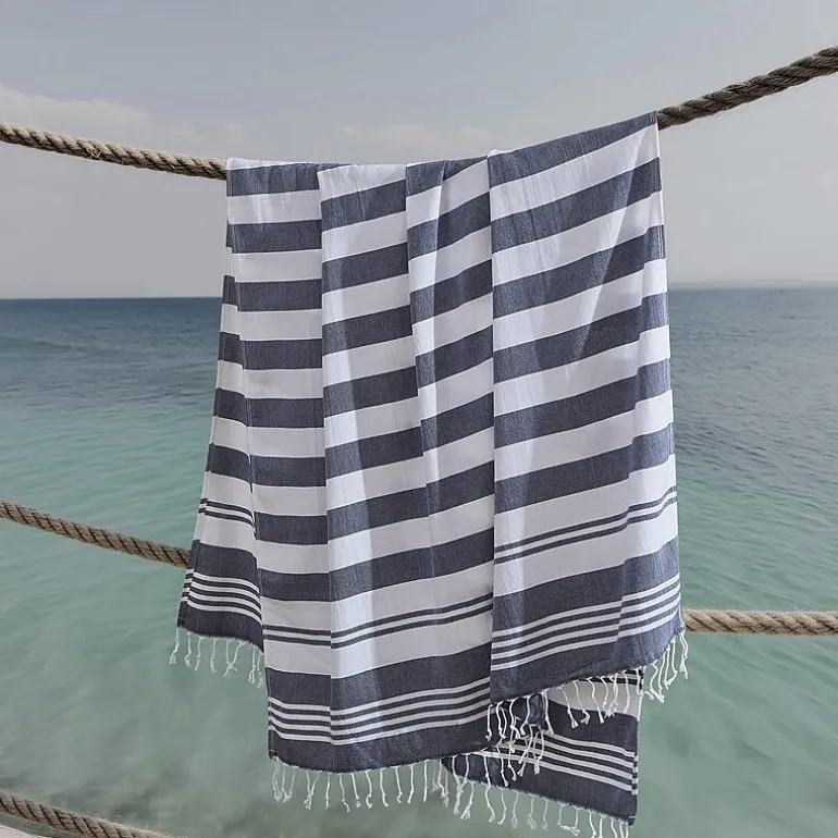 Oceanfront Resort Salty Stripe Turkish Sand Free 4-pc. Beach Towel