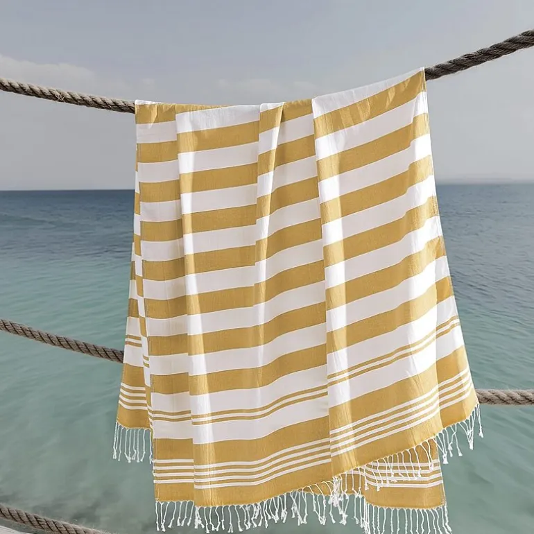 Oceanfront Resort Salty Stripe Turkish Sand Free 4-pc. Beach Towel