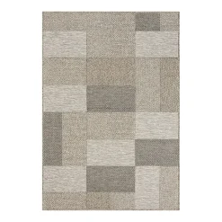 Odette Modern Color-Block Indoor Outdoor Rectangular Area Rug
