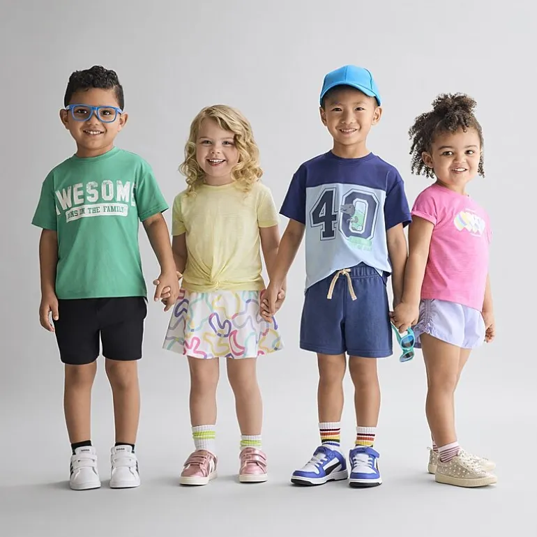 Okie Dokie Active Toddler & Little Girls Pull-On Short