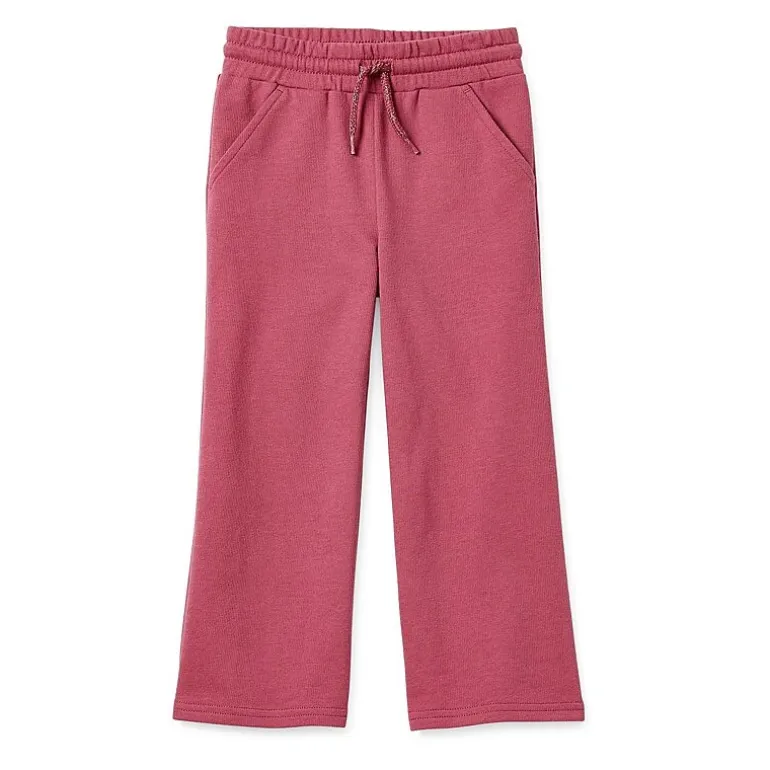 Okie Dokie Active Toddler & Little Girls Wide Leg Regular Fit Pull-On Pant