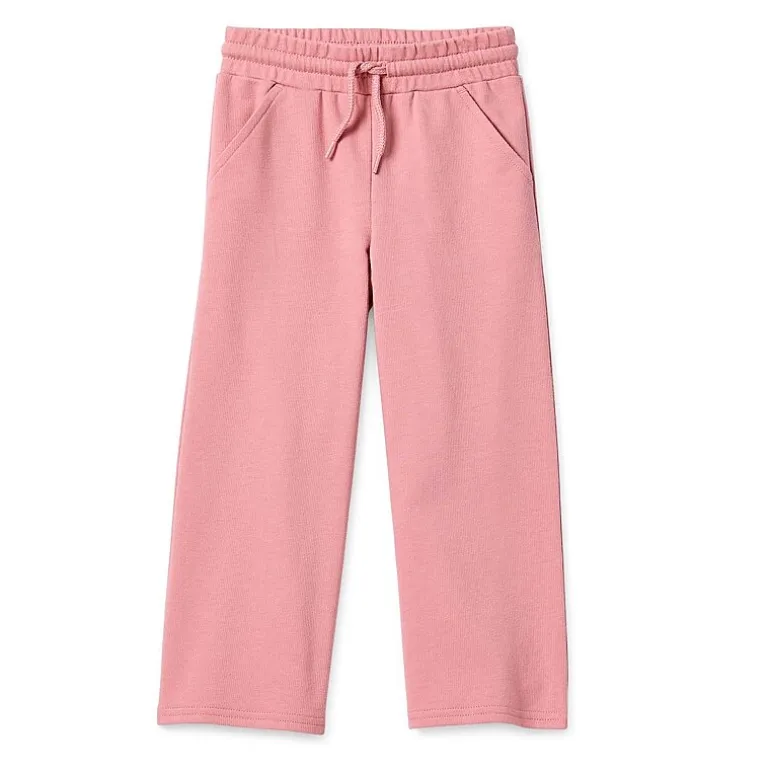 Okie Dokie Active Toddler & Little Girls Wide Leg Regular Fit Pull-On Pant