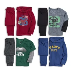 Okie Dokie Active Toddler & Little Boys Moisture Wicking 2-pc. Pull-On Short