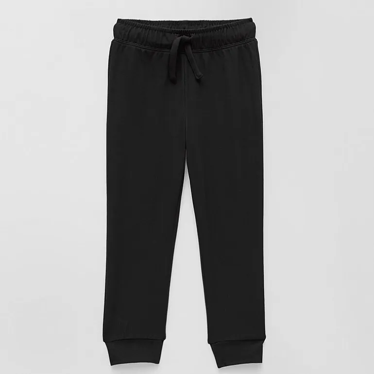 Okie Dokie Active Toddler & Little Boys Moisture Wicking Cuffed Regular Fit Jogger Pant