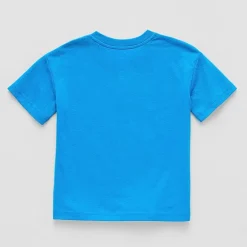 Okie Dokie Active Toddler & Little Boys Crew Neck Short Sleeve Regular Fit Graphic T-Shirt