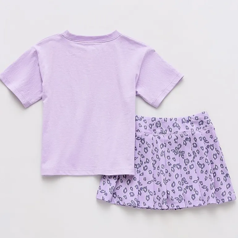 Okie Dokie Active Toddler & Little Girls 2-pc. Skort Set