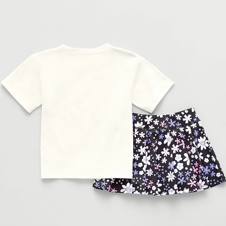 Okie Dokie Active Toddler & Little Girls 2-pc. Skort Set