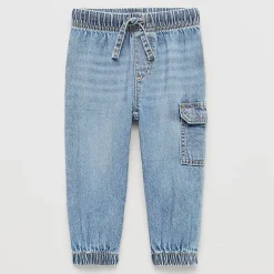 Okie Dokie Baby Boys Adjustable Waist Jogger Denim Jean