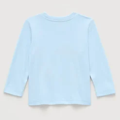 Okie Dokie Baby Boys Crew Neck Long Sleeve Regular Fit Graphic T-Shirt