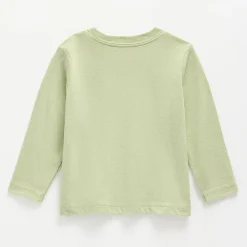 Okie Dokie Baby Boys Crew Neck Long Sleeve Regular Fit Graphic T-Shirt