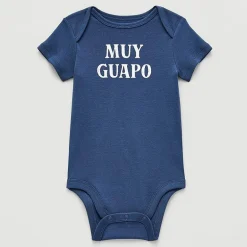 Okie Dokie Baby Boys Crew Neck Short Sleeve Rib Bodysuit