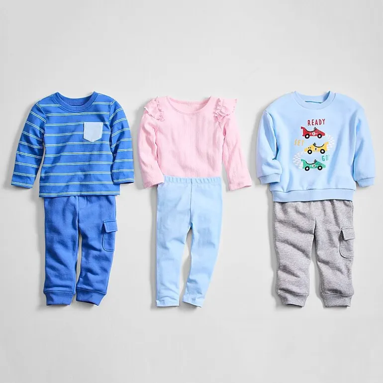 Okie Dokie Baby Boys 2-pc. Pant Set