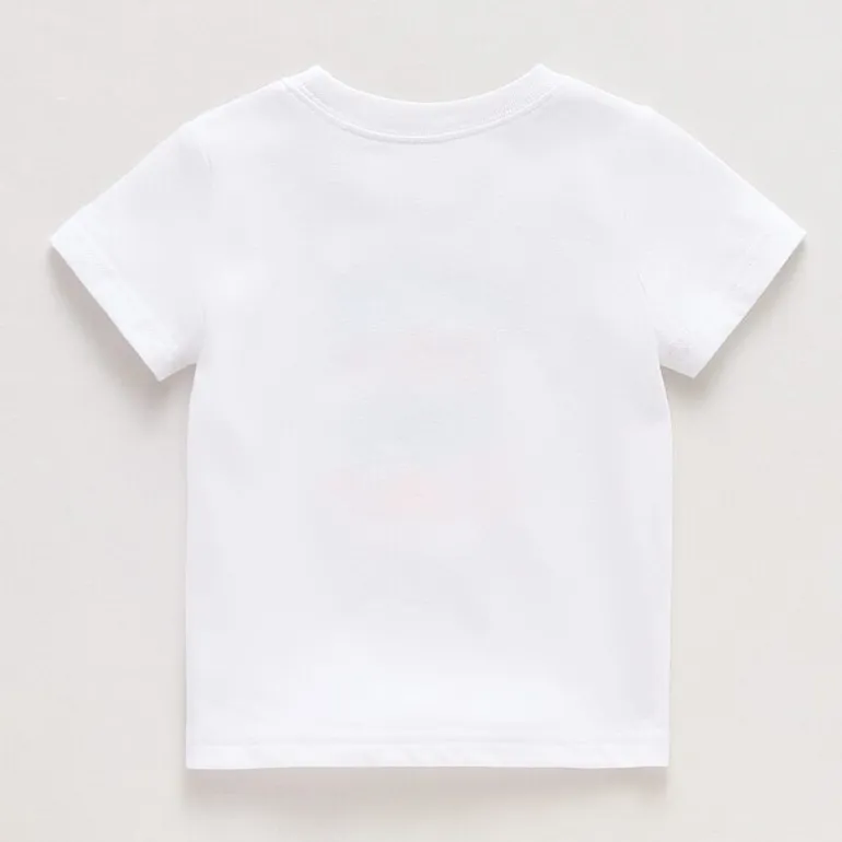 Okie Dokie Baby Boys Round Neck Short Sleeve Regular Fit Graphic T-Shirt