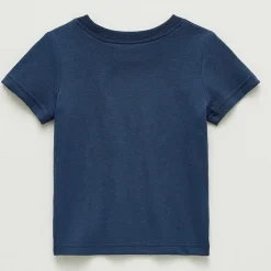 Okie Dokie Baby Boys Round Neck Short Sleeve Regular Fit Graphic T-Shirt